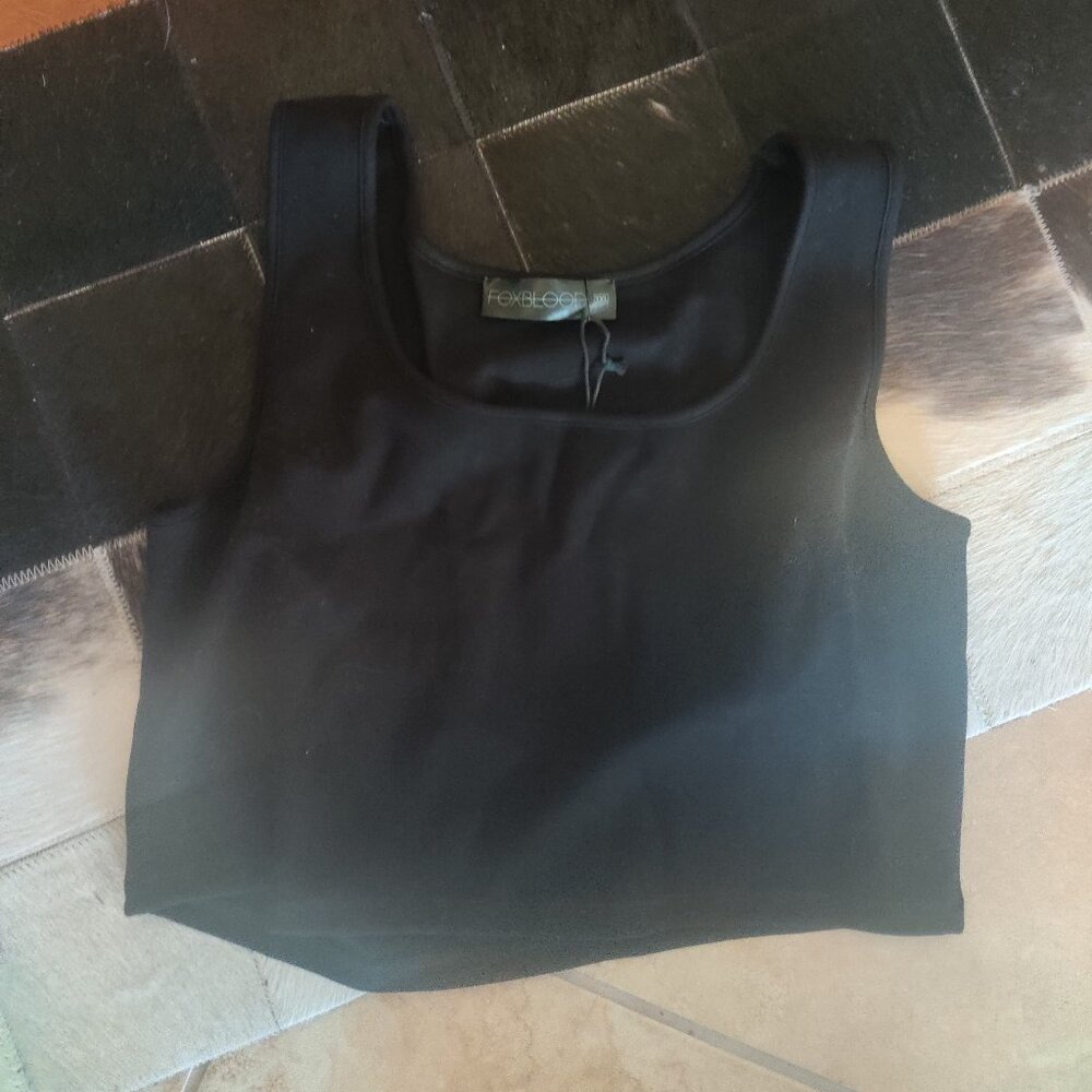 Foxblood  crop  top size 3xl New